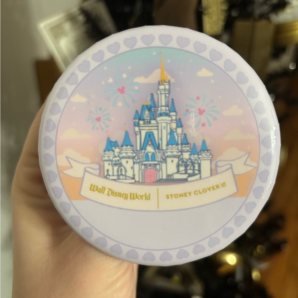 Stoney Clover Disney Castle Round Button